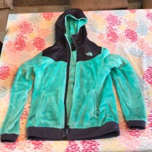 Light blue soft North Face jacket